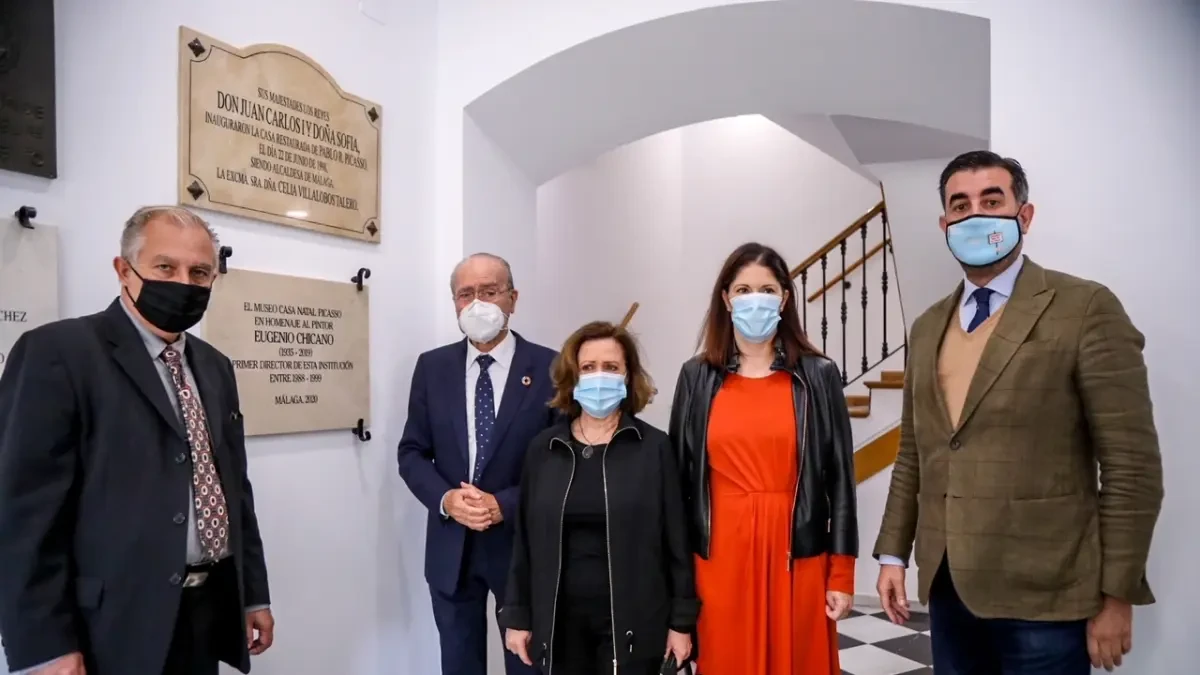 Museo Casa Natal de Picasso homenajea a Eugenio Chicano en el primer aniversario de su muerte