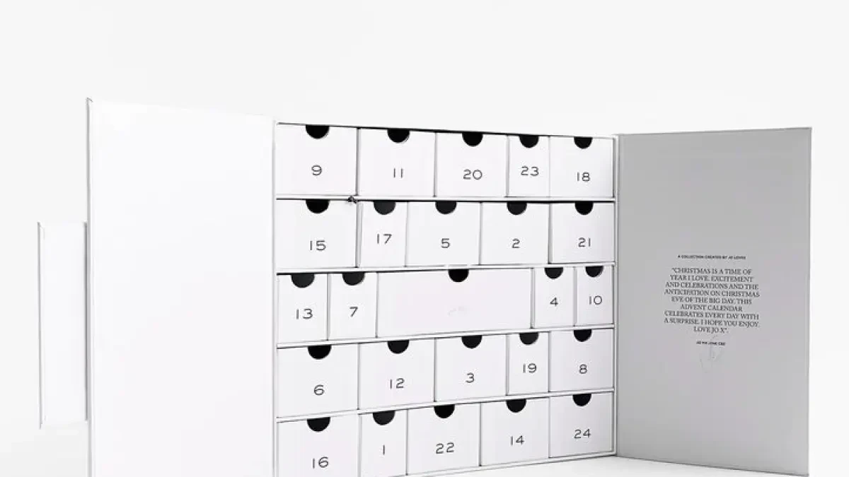 El primer calendario de adviento de Zara de perfumes y cremas nace en colaboración con Jo Malone