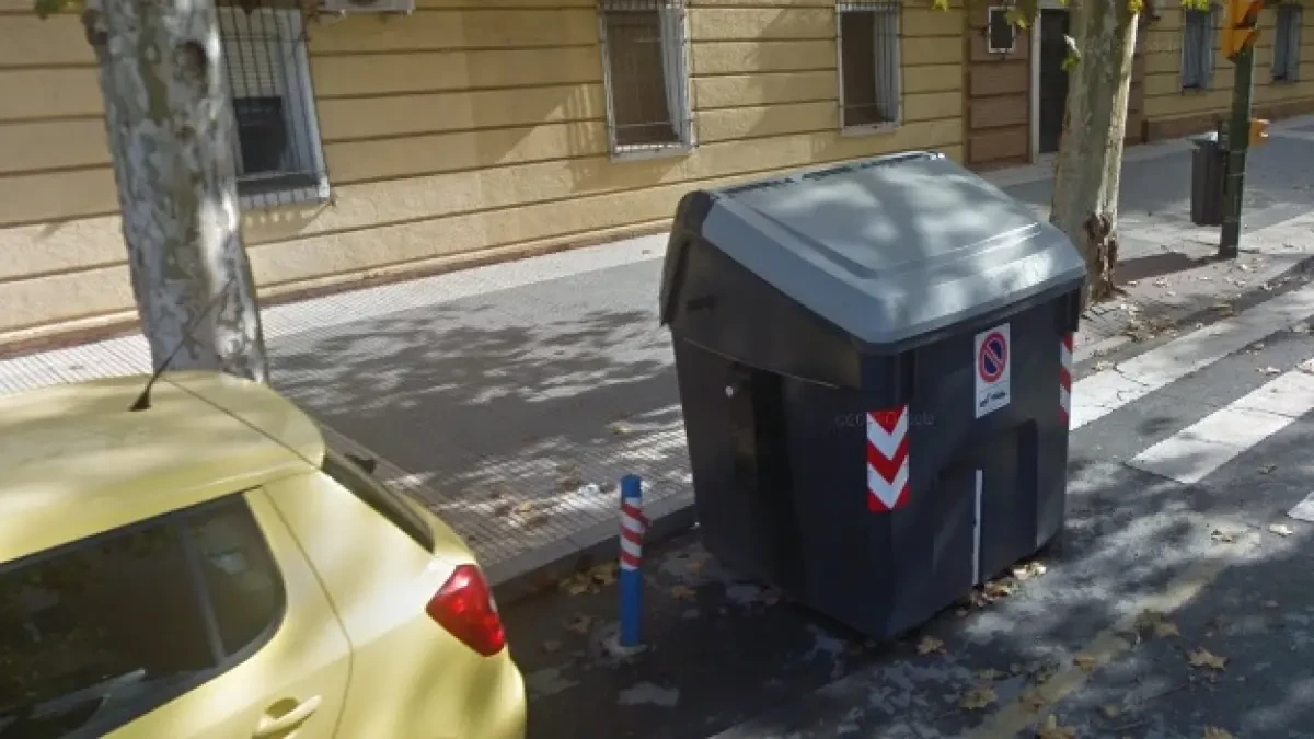 Encuentran una bolsa con restos humanos en un contenedor en Huelva