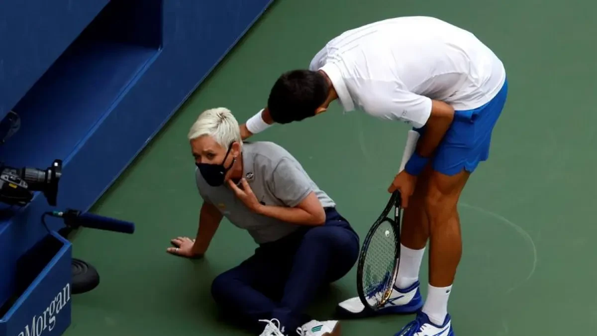 Djokovic, sobre el pelotazo a la juez en el US Open: 
