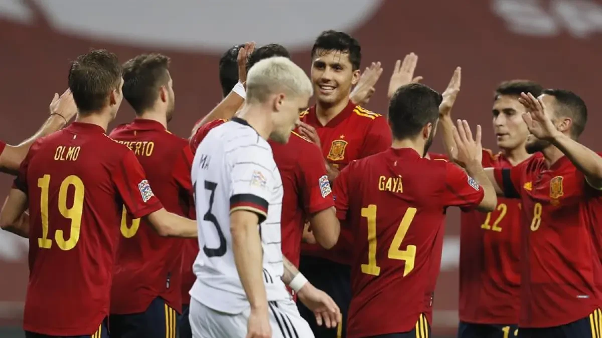 España firma la mayor goleada de su historia a una selección campeona del mundo