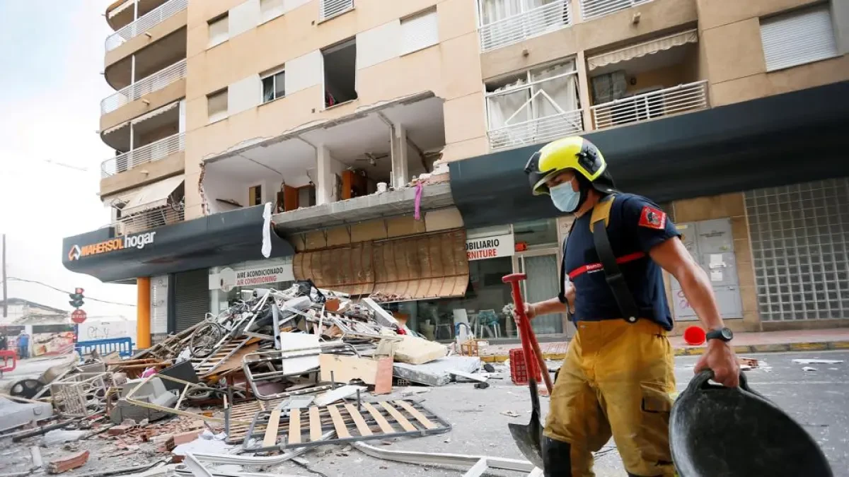 Explosión en Torrevieja: un vecino 
