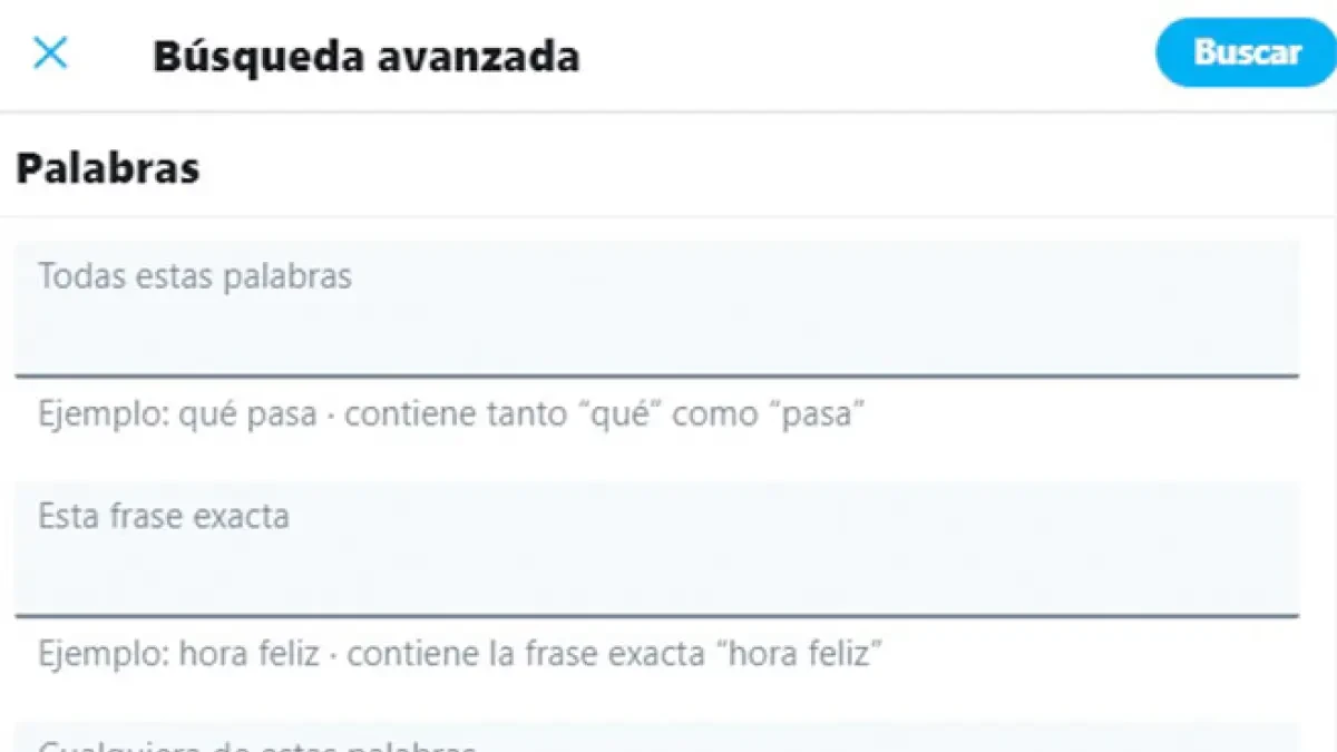 Búsqueda avanzada de Twitter: cómo encontrar tuits por fechas, palabras o hashtags
