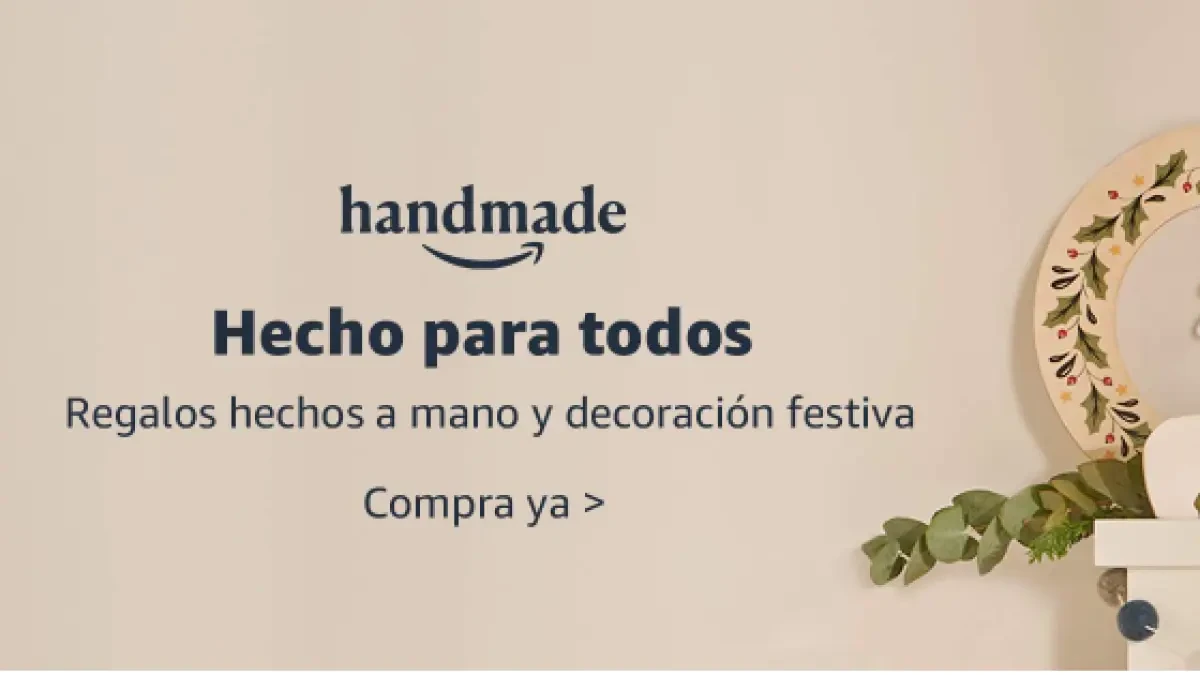 Hogar, decoración, joyería... ¿Qué tipo de productos de artesanía y hechos a mano puedo encontrar en Amazon Handmade?