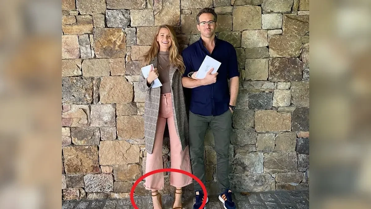 Blake Lively se inventa un par de tacones Louboutin dibujándoselos ella misma en una foto de Instagram