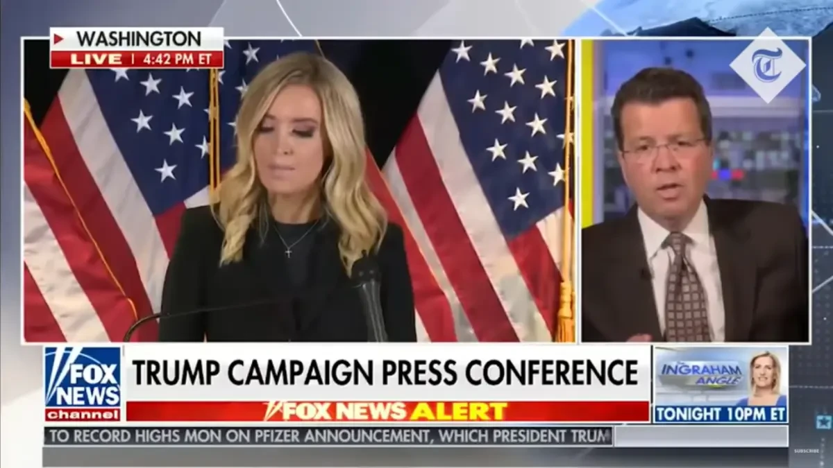 Fox News corta una comparecencia de la portavoz de Trump por sus denuncias de fraude electoral