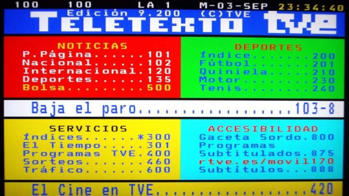 Presos de una cárcel de Pontevedra recibían mensajes del exterior a través de las páginas del Teletexto