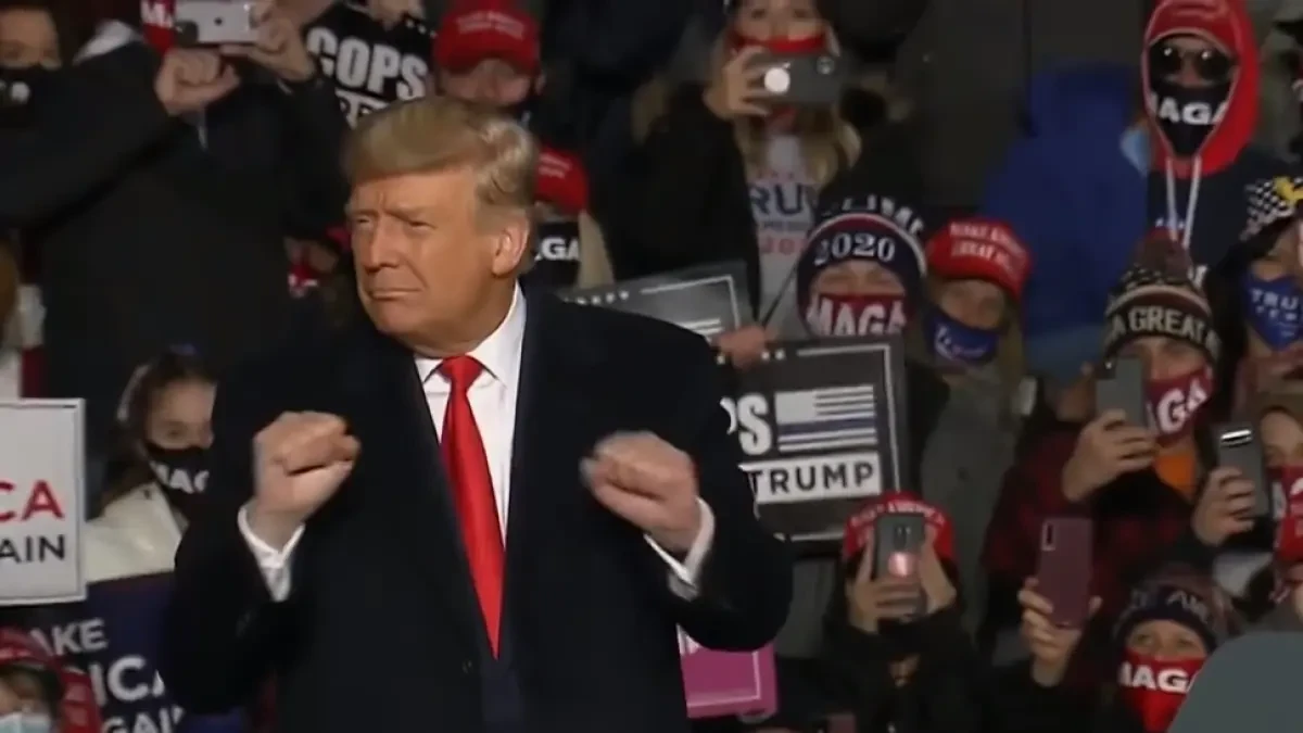 El peculiar bailecito de Donald Trump se convierte en el nuevo reto viral de TikTok