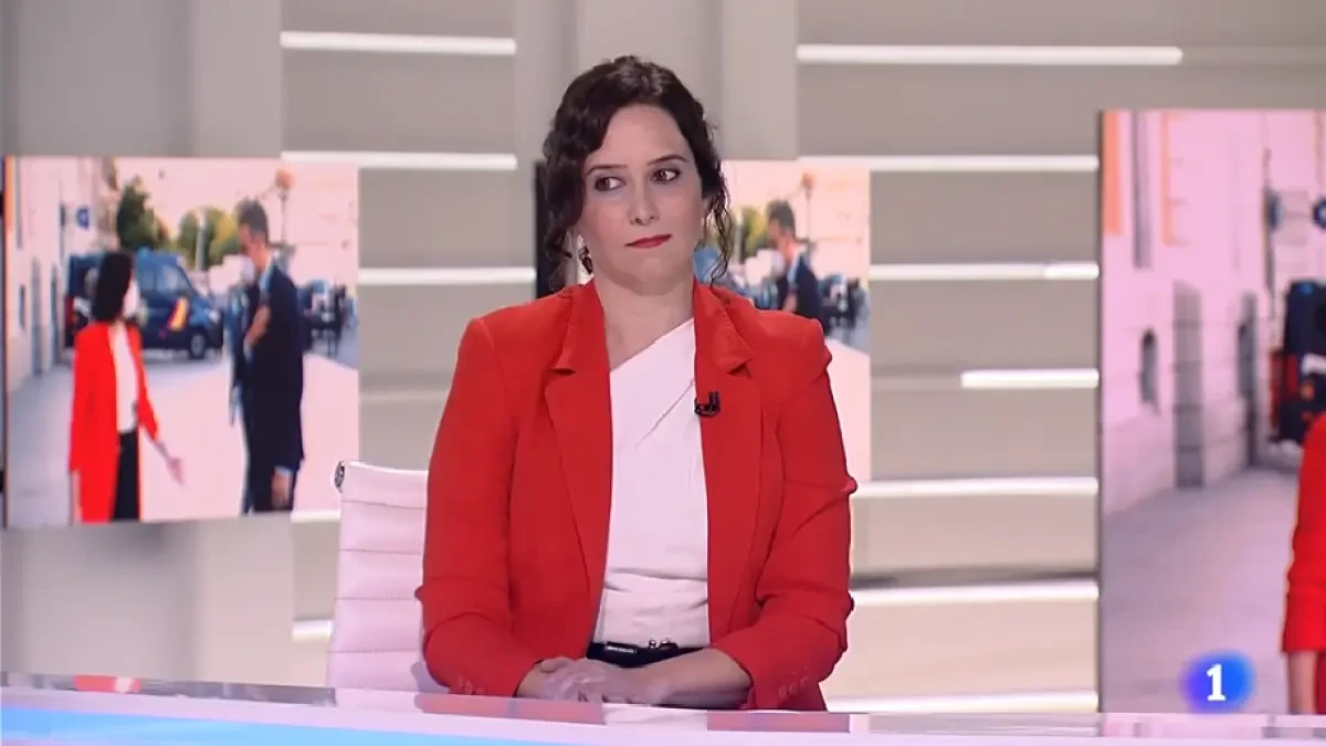 Ayuso defiende en TVE las restricciones por la Covid en Madrid: 