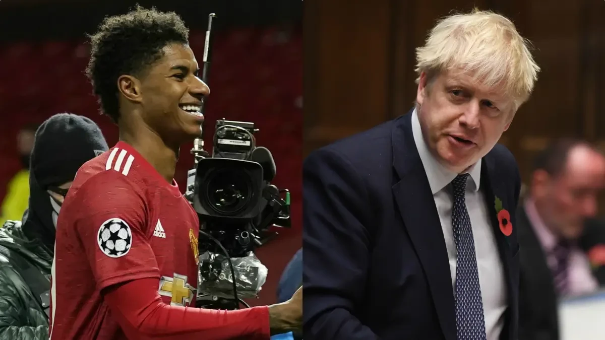 Rashford vuelve a obligar a ceder a Boris Johnson con su plan contra el hambre infantil
