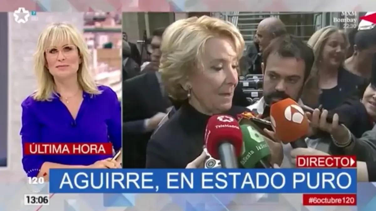 Telemadrid se defiende de la acusación de Aguirre de que son 