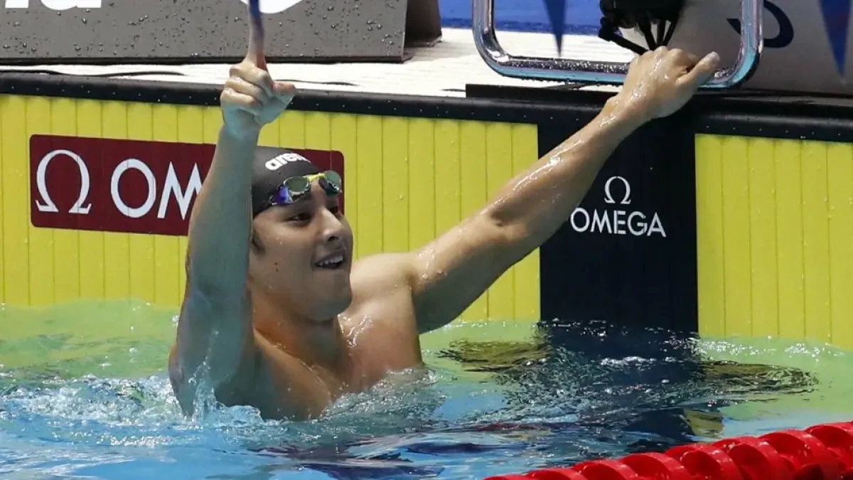 Daiya Seto, la gran estrella de la natación japonesa, es suspendido por tener una aventura extramatrimonial