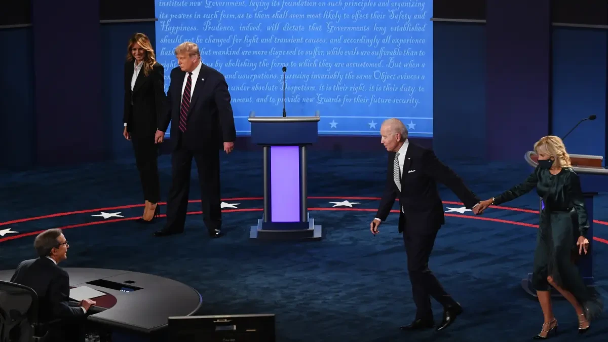 Melania Trump y Jill Biden: las marcas que vistieron en el debate electoral de Estados Unidos