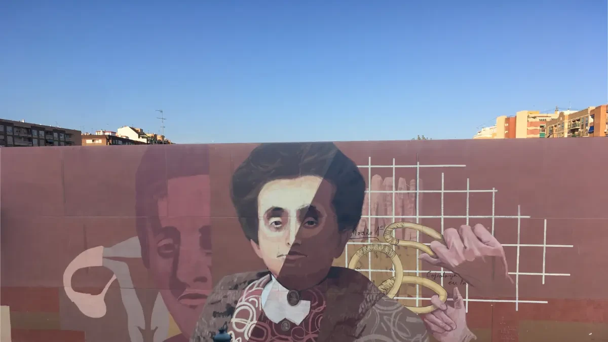 Concepción Aleixandre protagoniza un nuevo mural del proyecto 'Mujeres de Ciencia' de la UPV y Las Naves