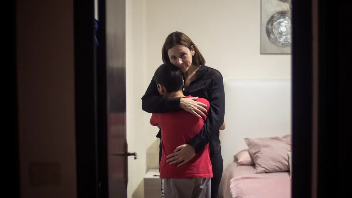Rosalía, una madre con covid persistente: 