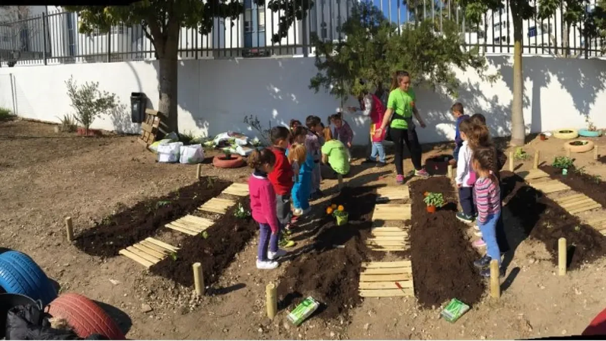 Casi medio centenar de colegios públicos se sumarán este año al plan de huertos escolares en Málaga