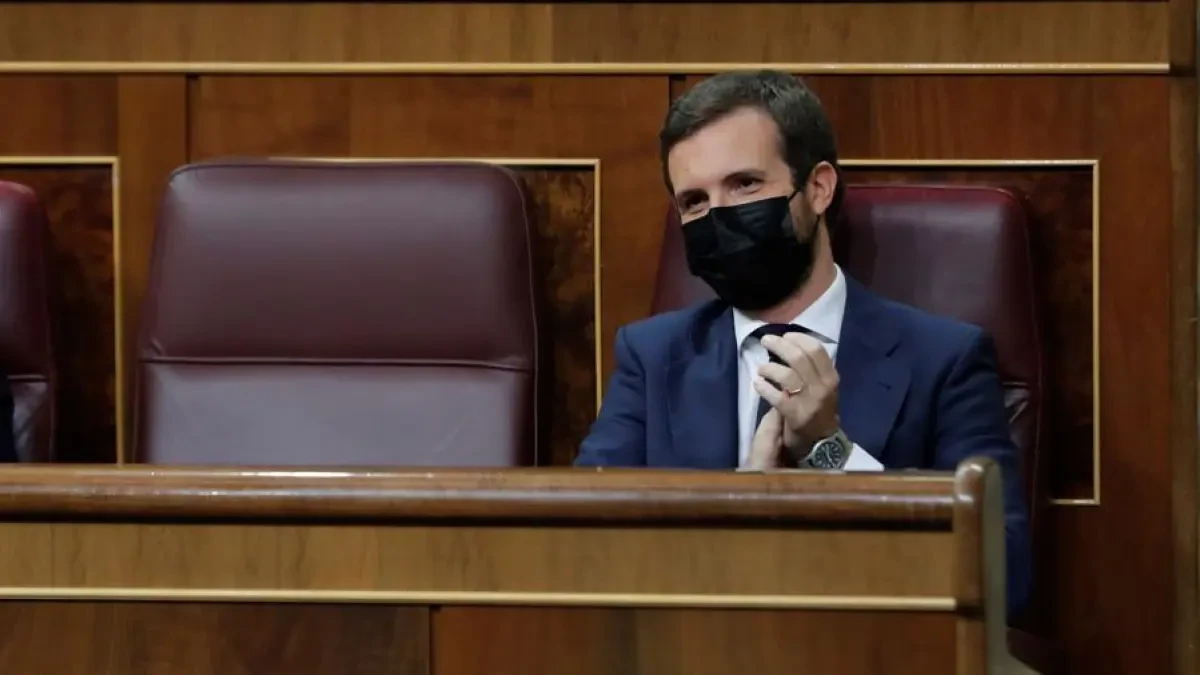 Casado mantiene en vilo a sus diputados ante la moción de censura de Vox y no desvelará el voto hasta el final