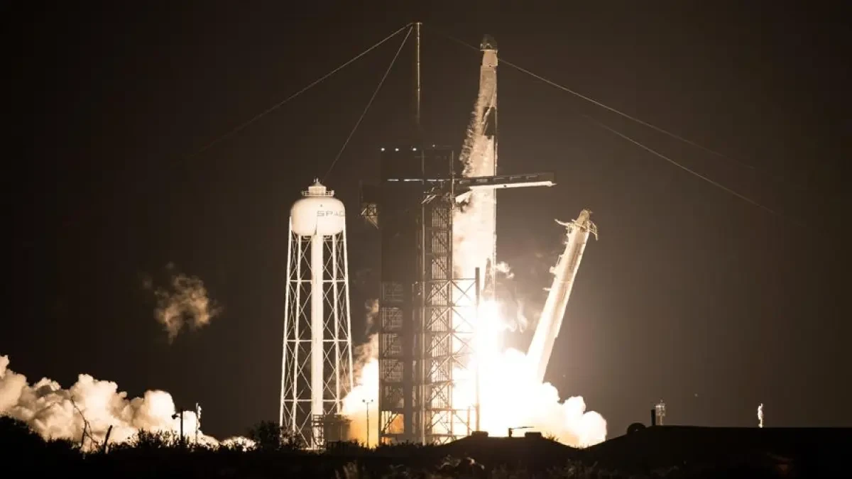 Así fue el lanzamiento del cohete espacial de SpaceX