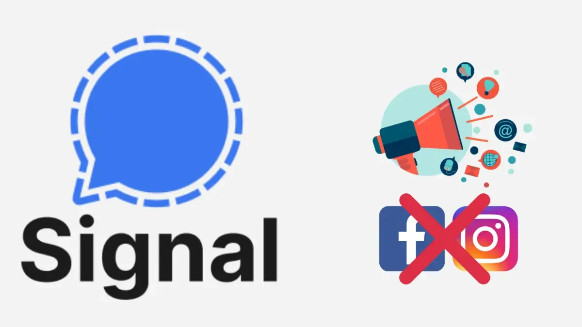 Facebook prohibió anuncios de Signal que mostraban los datos que la red social recopila, la app ha respondido publicándolos