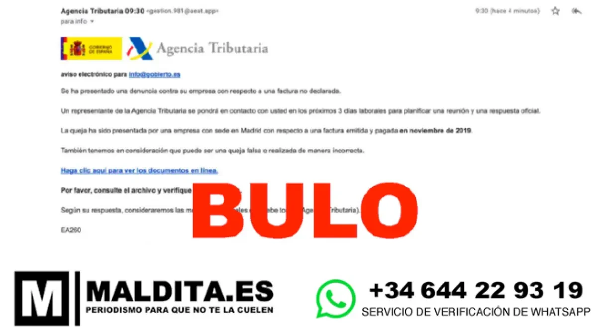 Cuidado con los timos que suplantan a la Hacienda y la Seguridad Social y te prometen un 
