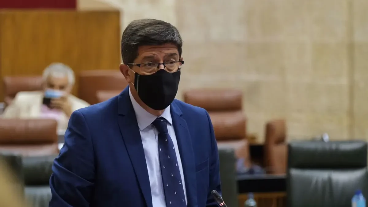Juan Marín, vicepresidente andaluz (Cs) dice que el Gobierno intenta 