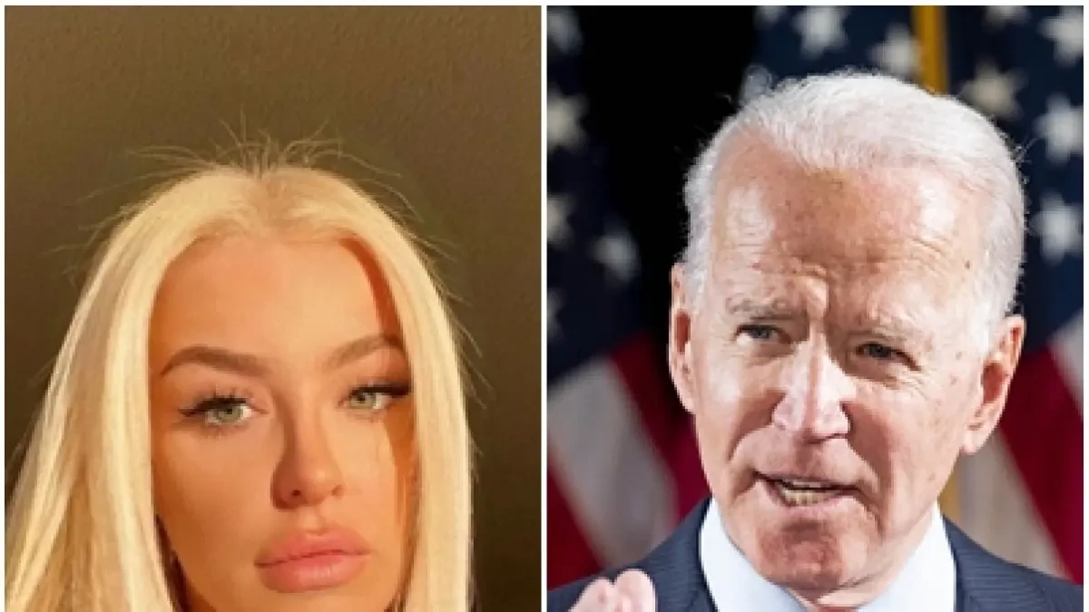 La 'influencer' Tana Mongeau podría haber violado la ley al ofrecer desnudos a cambio de votos por Joe Biden
