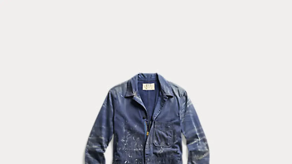 Ralph Lauren pone a la venta un mono vaquero con manchas de pintura por un precio de 680 euros