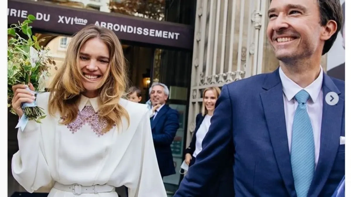 La supermodelo Natalia Vodianova y Antoine Arnault se casan en París