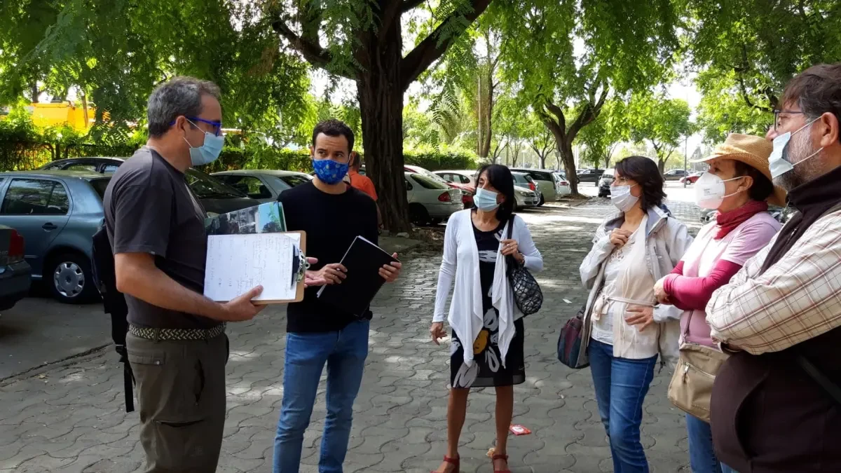 IU exige más inversión en el parque de Los Príncipes 