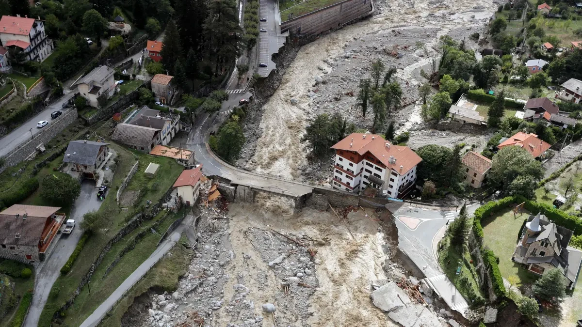 El temporal Álex hace estragos en Francia e Italia: dos muertos y varios desaparecidos