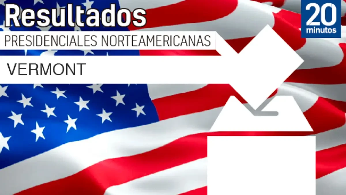 Resultados y ganador en Vermont de las elecciones en EEUU 2020