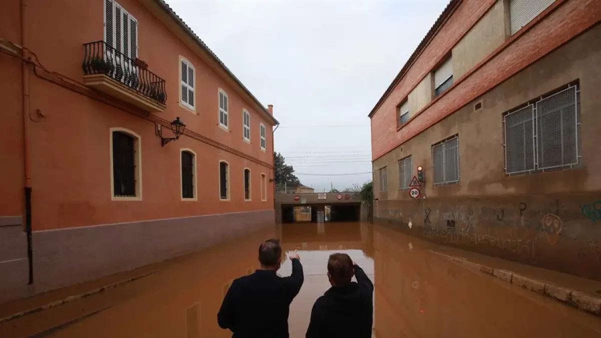 El temporal en Valencia deja 2 centros escolares cerrados y la Albufera con su nivel a 80 centímetros