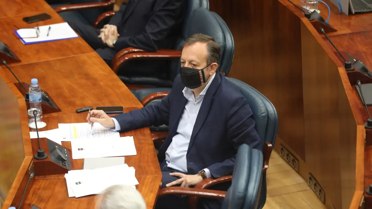 Dimite Alberto Reyero, consejero de Políticas Sociales de la Comunidad de Madrid por Ciudadanos