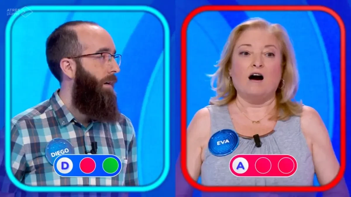 La silla azul de 'Pasapalabra' no encuentra la estabilidad: Eva aguanta 4 programas y es derrotada por Diego