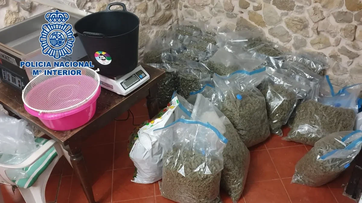 Desmantelado un grupo criminal con 81 detenidos que traficaba desde Alicante con droga, armas y material sanitario