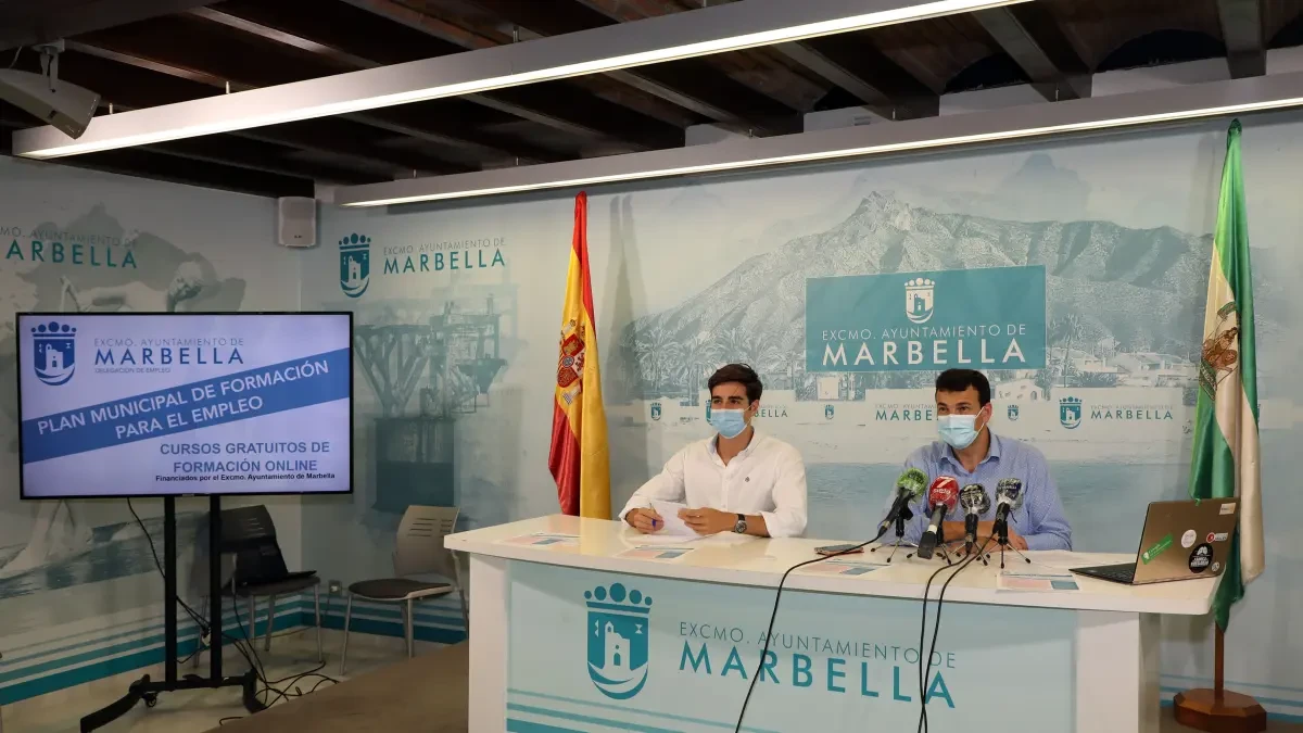 Ayuntamiento de Marbella oferta siete cursos online y gratuitos en su segundo Plan de Formación para el Empleo