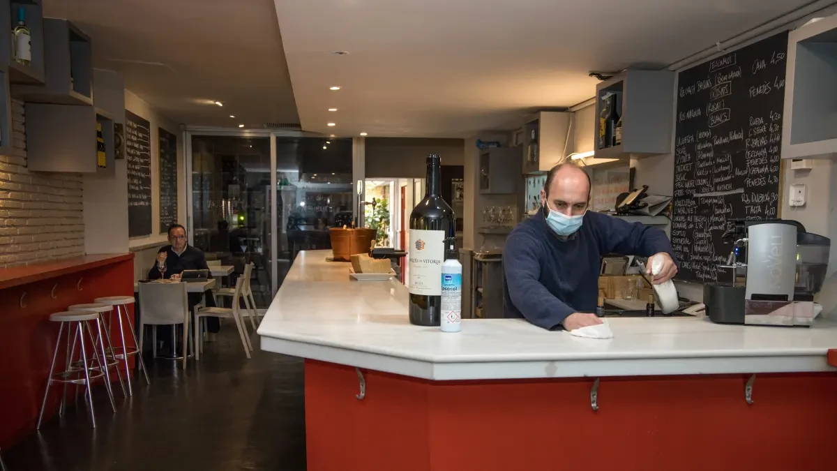 El sector de la restauración, contra el cierre de bares y restaurantes en Cataluña: 