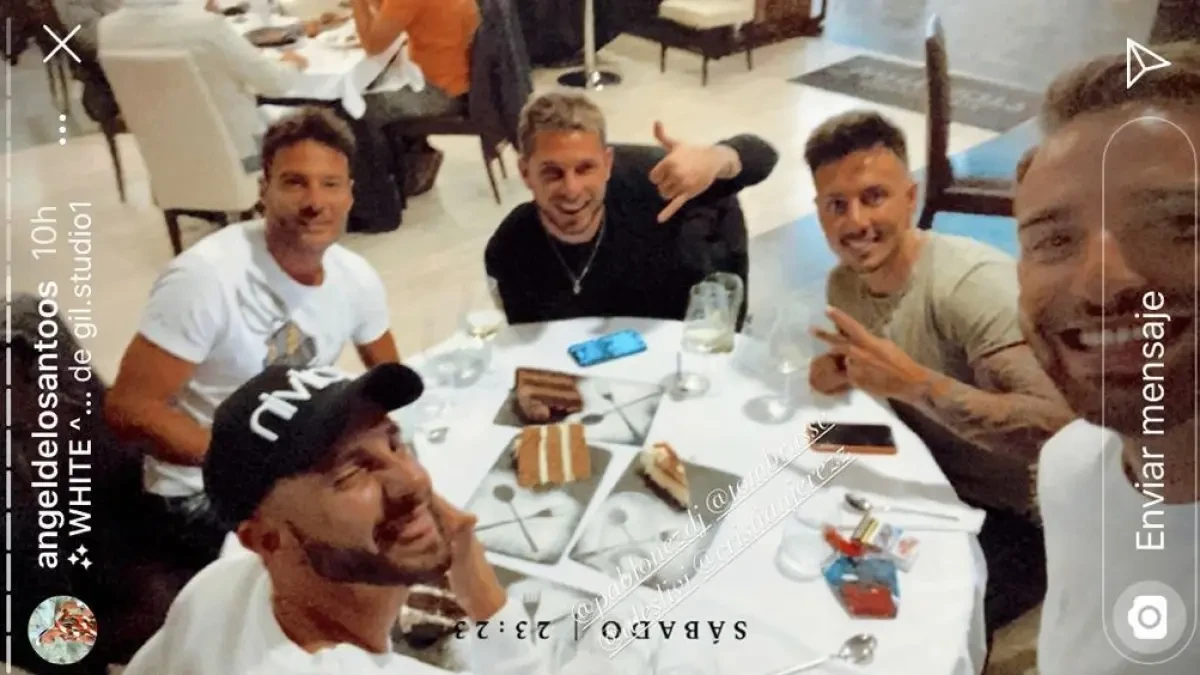 Los chicos de 'La isla de las tentaciones' se van de cena juntos en Madrid