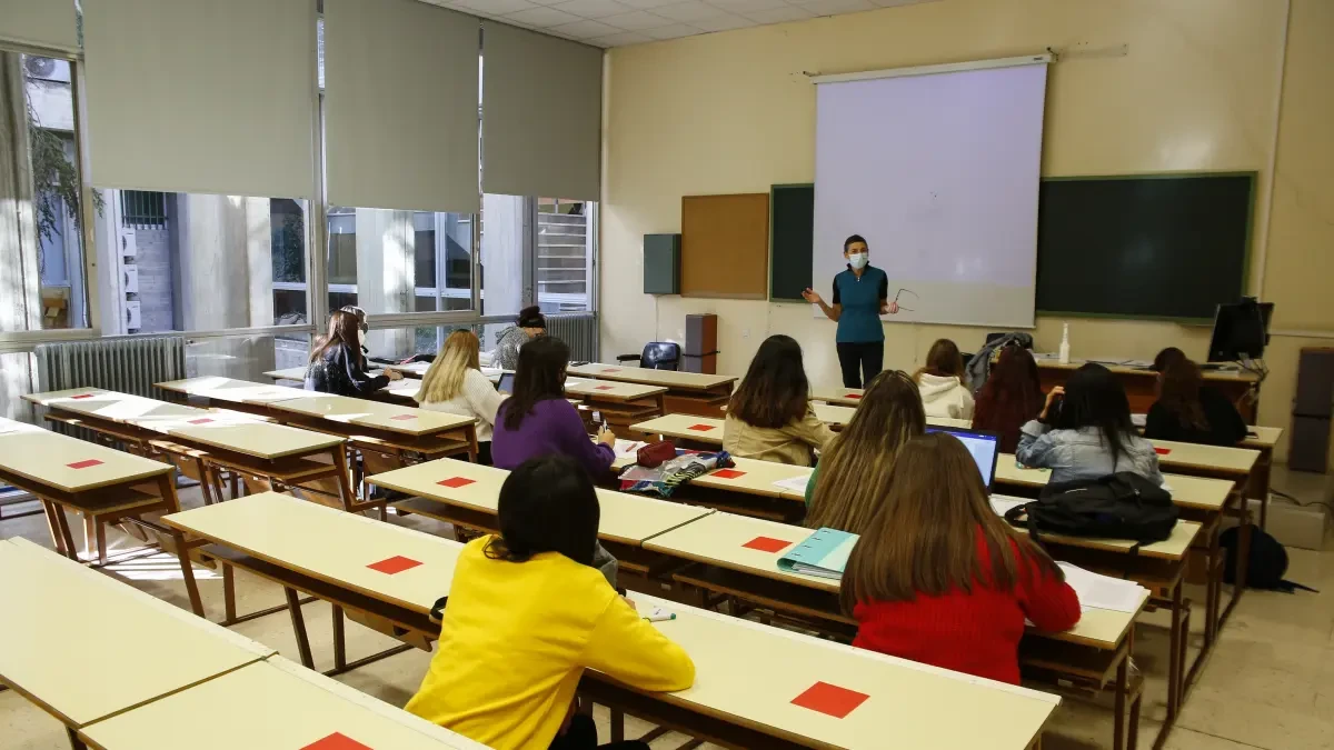 El Sindicato de Estudiantes pide suspender ya las clases presenciales