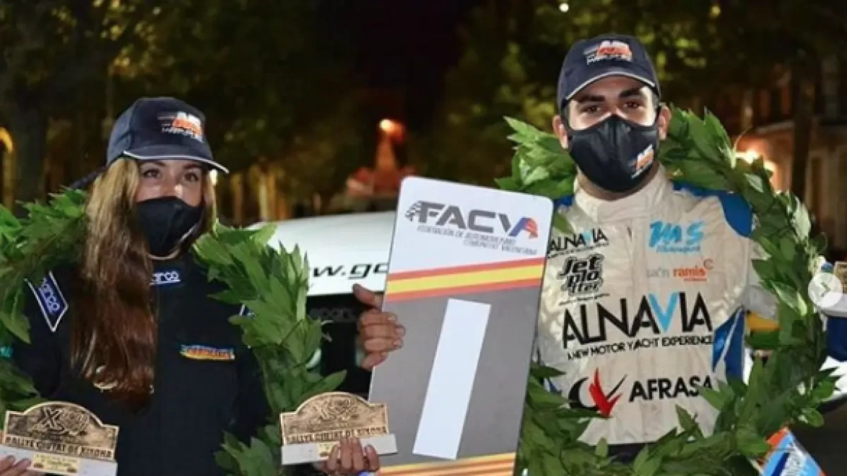 Muere Laura Salvo, copiloto española de 21 años en el Rally de Marinha Grande