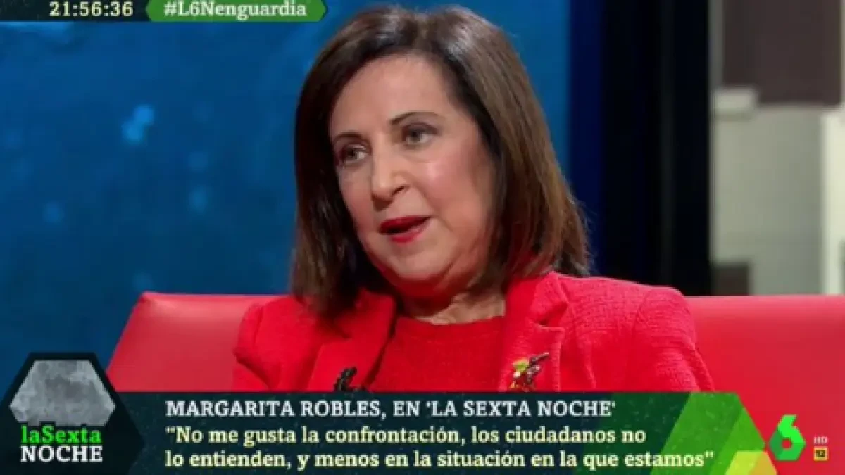 El lapsus de Margarita Robles al referirse a Pablo Iglesias
