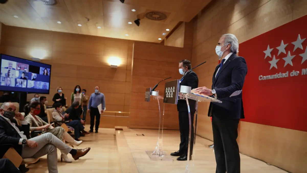 Madrid aplicará las restricciones a partir de las 22:00 horas: 