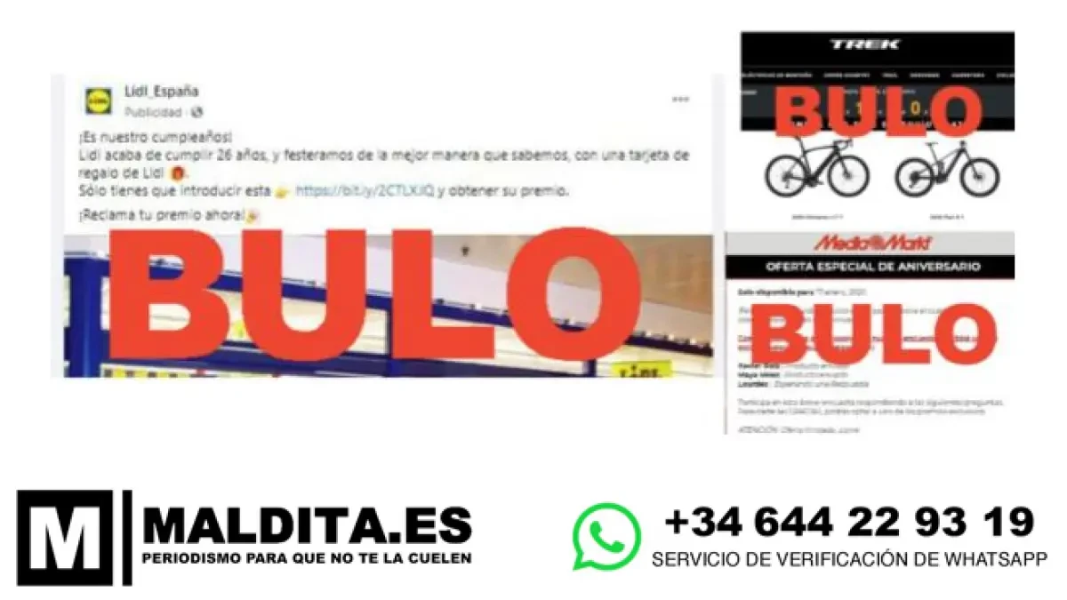 Cuidado con las ofertas falsas que suplantan a empresas para intentar timarte