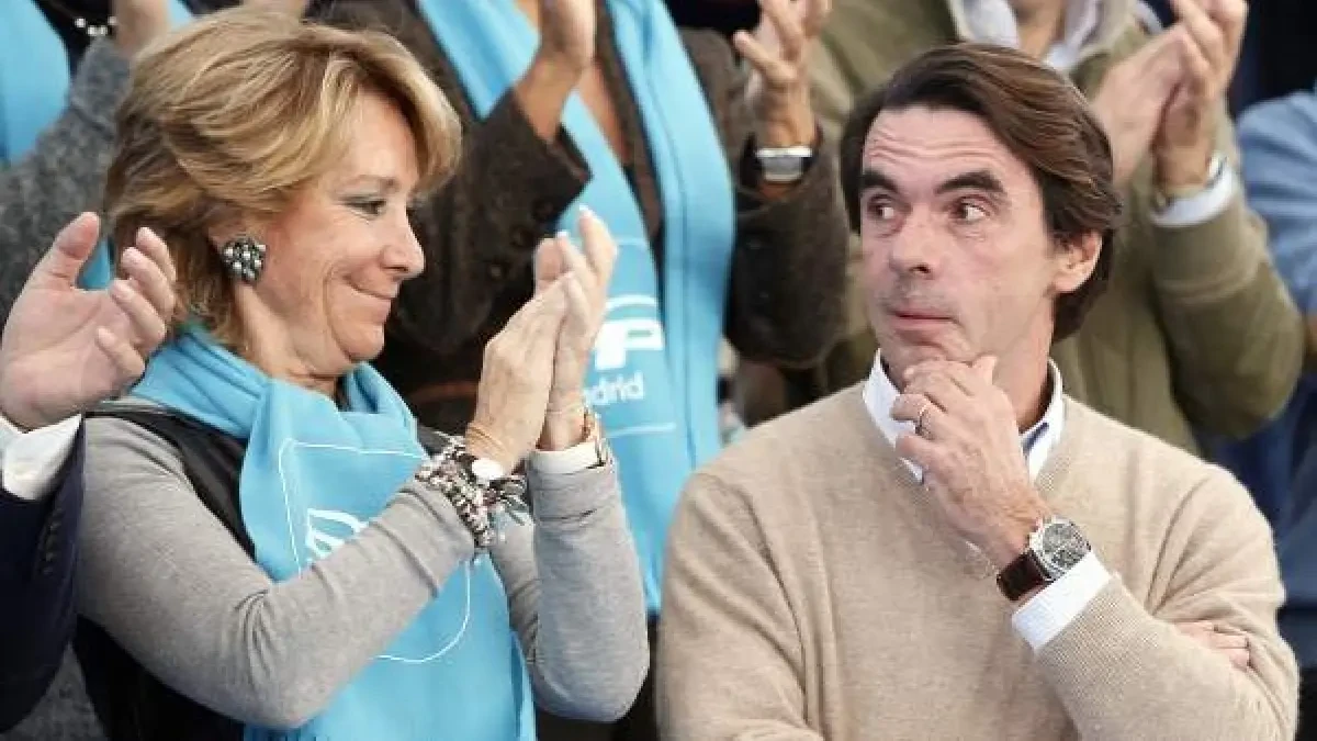 Aguirre anima a Casado a apoyar la moción de censura de Vox mientras Aznar pide votar en contra