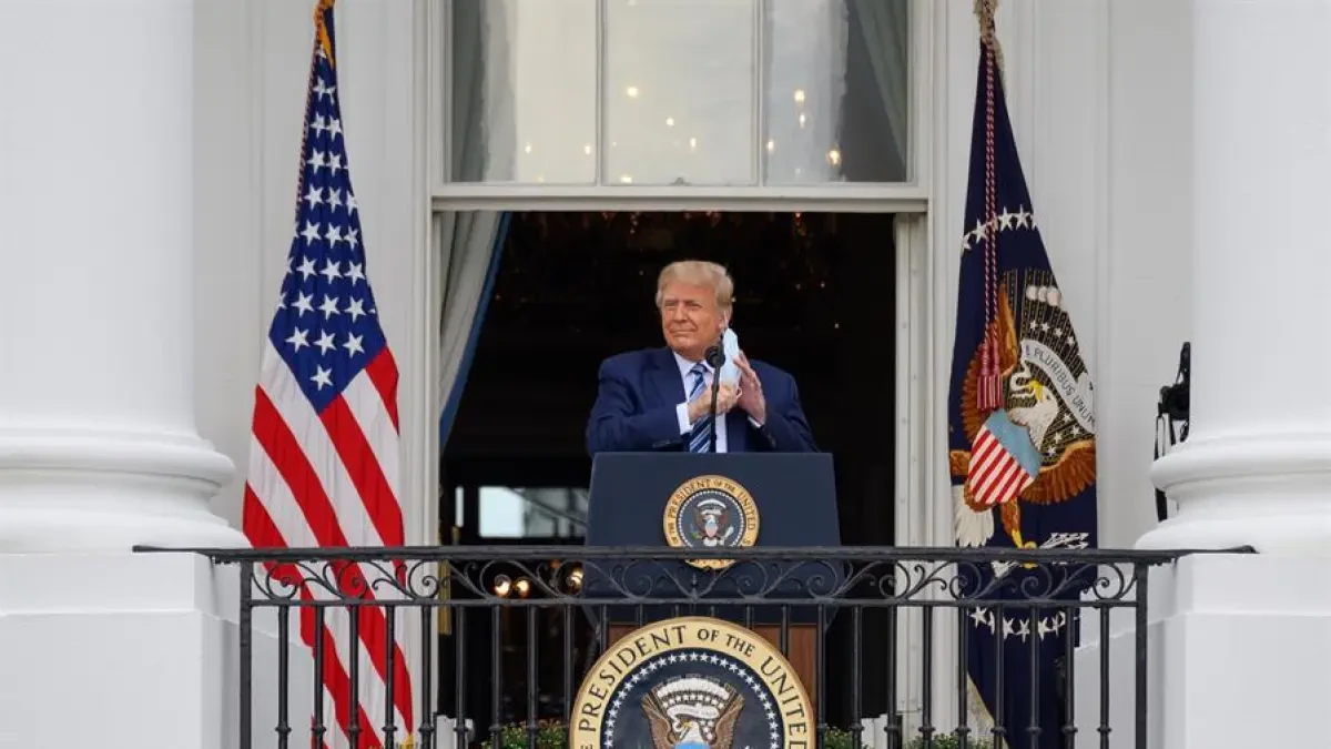 Trump dice encontrarse 