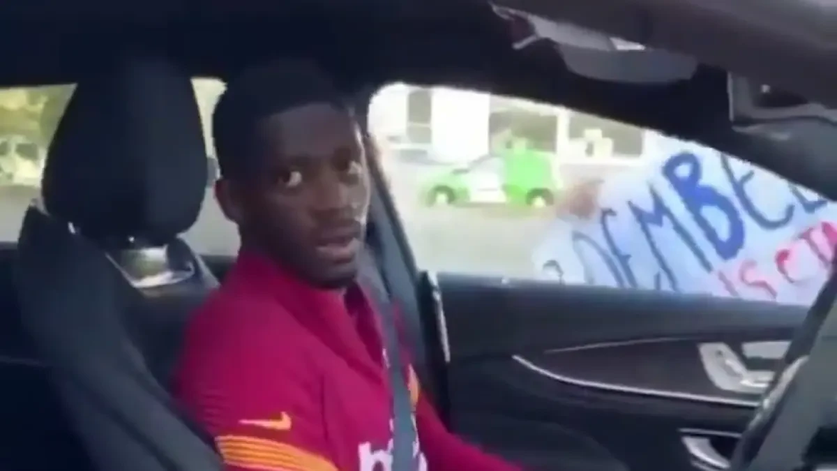 El tío de Dembélé es detenido por falsificación documental después de que se incendie su coche