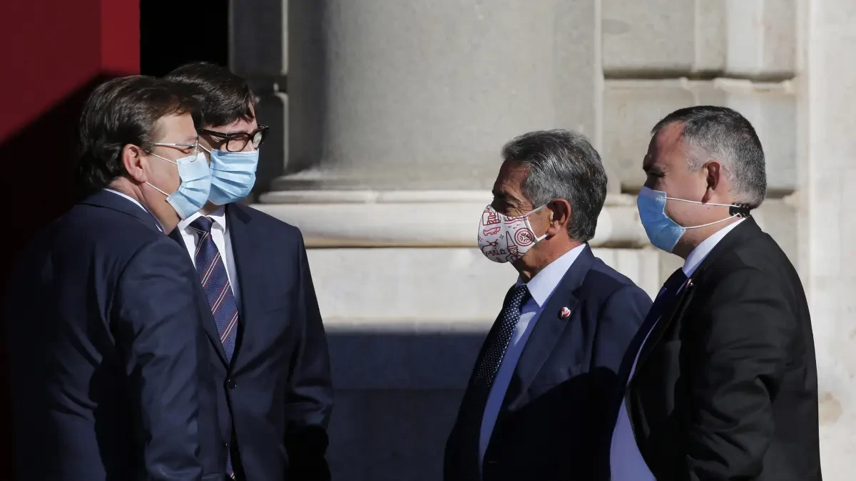 Revilla asiste en Madrid a los actos del Día de la Fiesta Nacional