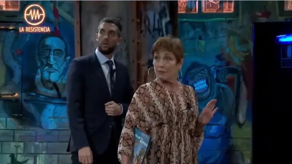 Verónica Forqué, primera invitada que prueba 'La cabina', en 'La Resistencia': 
