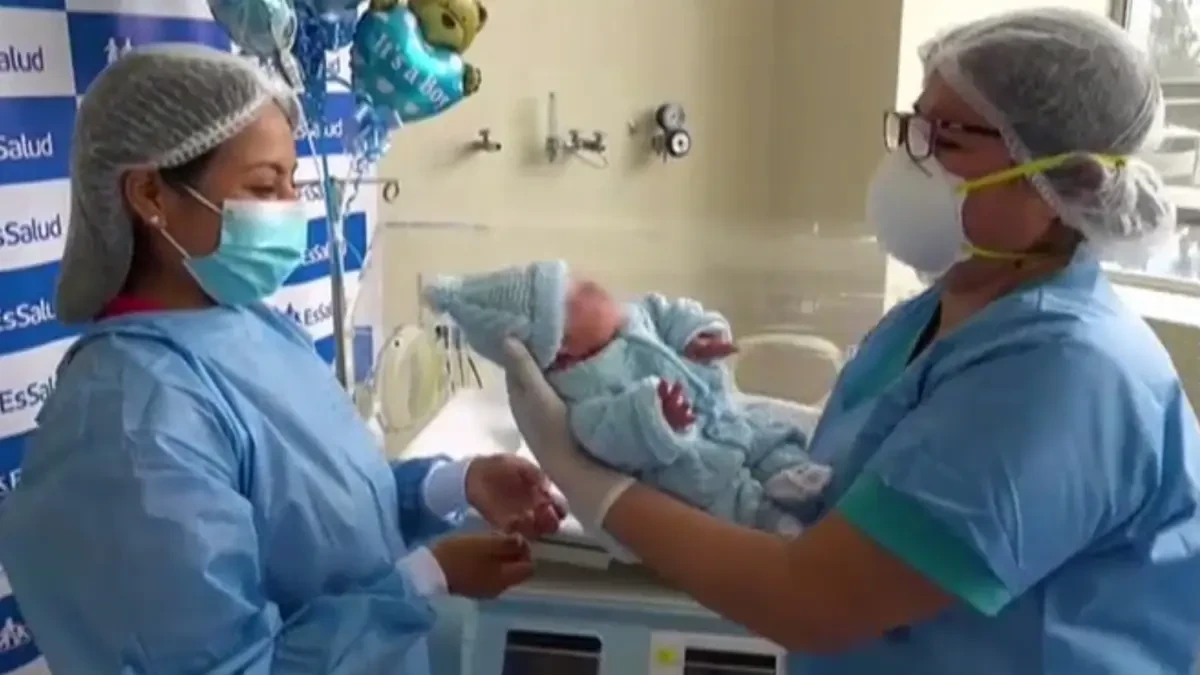 Jorgito, el bebé prematuro que se ha convertido en la persona más joven en superar el coronavirus