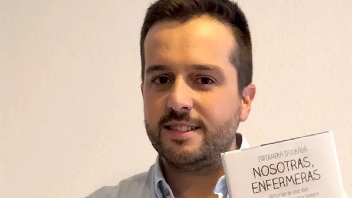 Héctor Castiñeira, el enfermero que se esconde tras el personaje de 'Enfermera Saturada': 